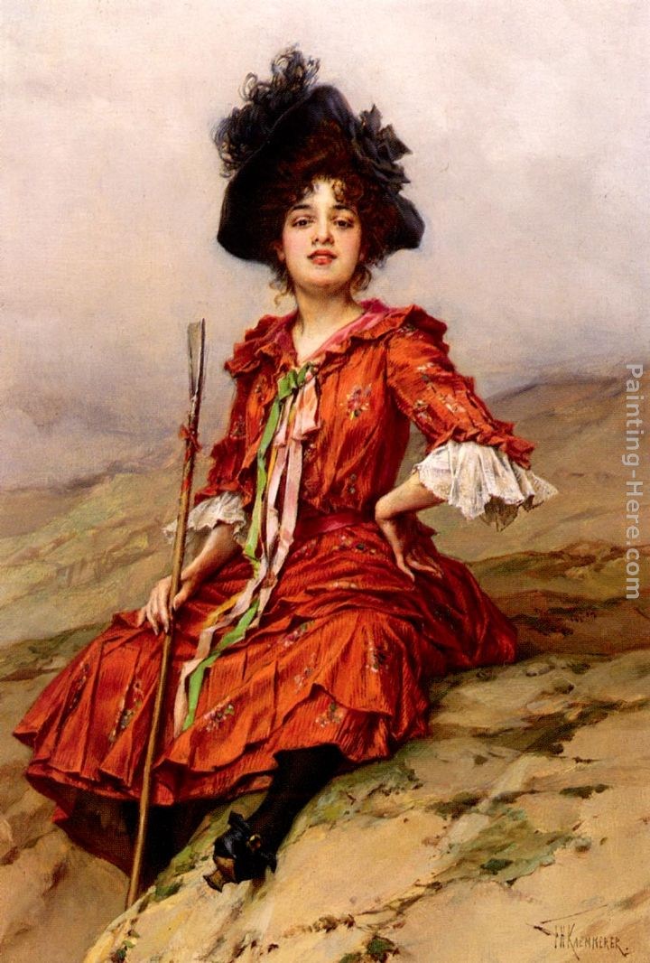 Frederick Hendrik Kaemmerer By The Sea